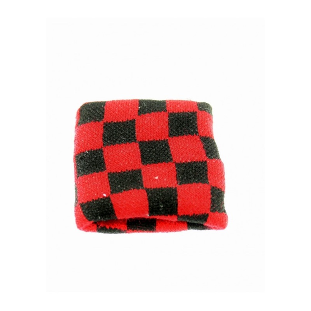 Zac's Alter Ego - Checkered Sweatband - Red/Black